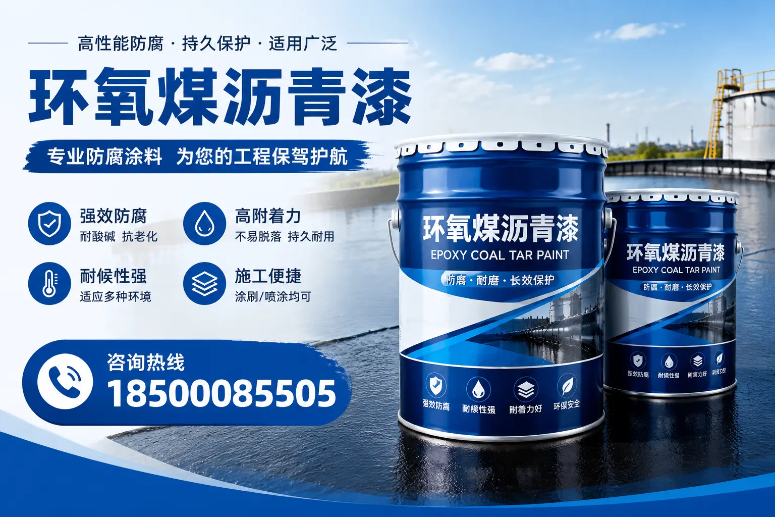 环氧煤沥青漆与其他漆类的比较,深圳用户的选择依据